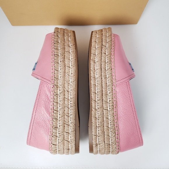 Brand New w/Tag Prada Pink Leather Peep Toe Shoes - Picture 3 of 8